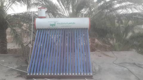 آبگرمکن خورشیدی200 لیتری فلوتردار