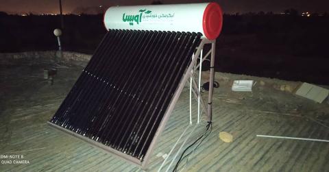 آبگرمکن خورشیدی200 لیتری هوشمند