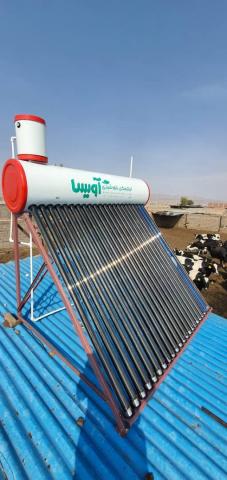 آبگرمکن خورشیدی200 لیتری کویل دار